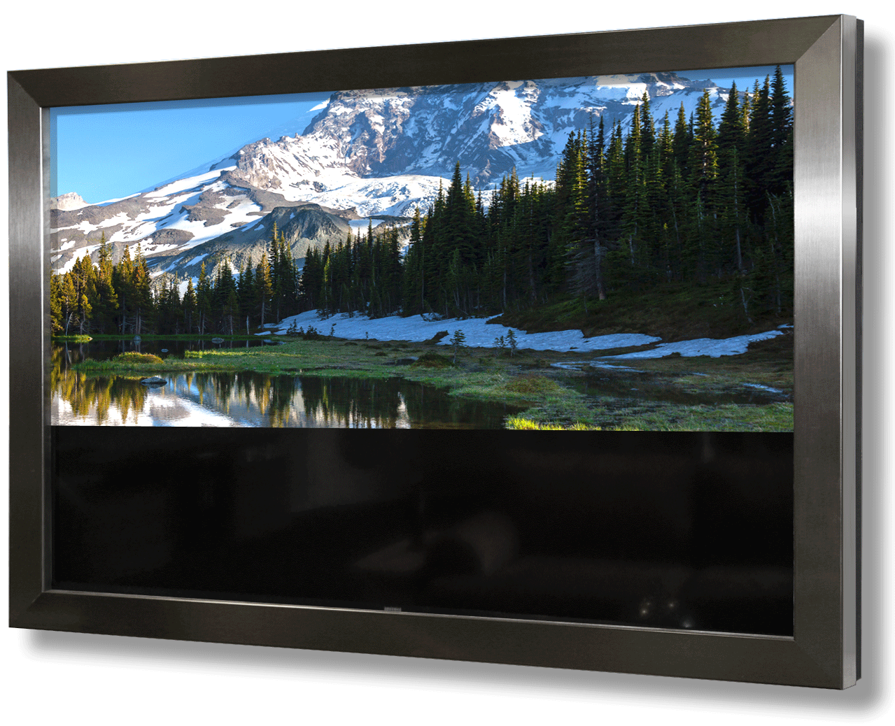 CoverArt - obrazový rám zakrývající TV obrazovku